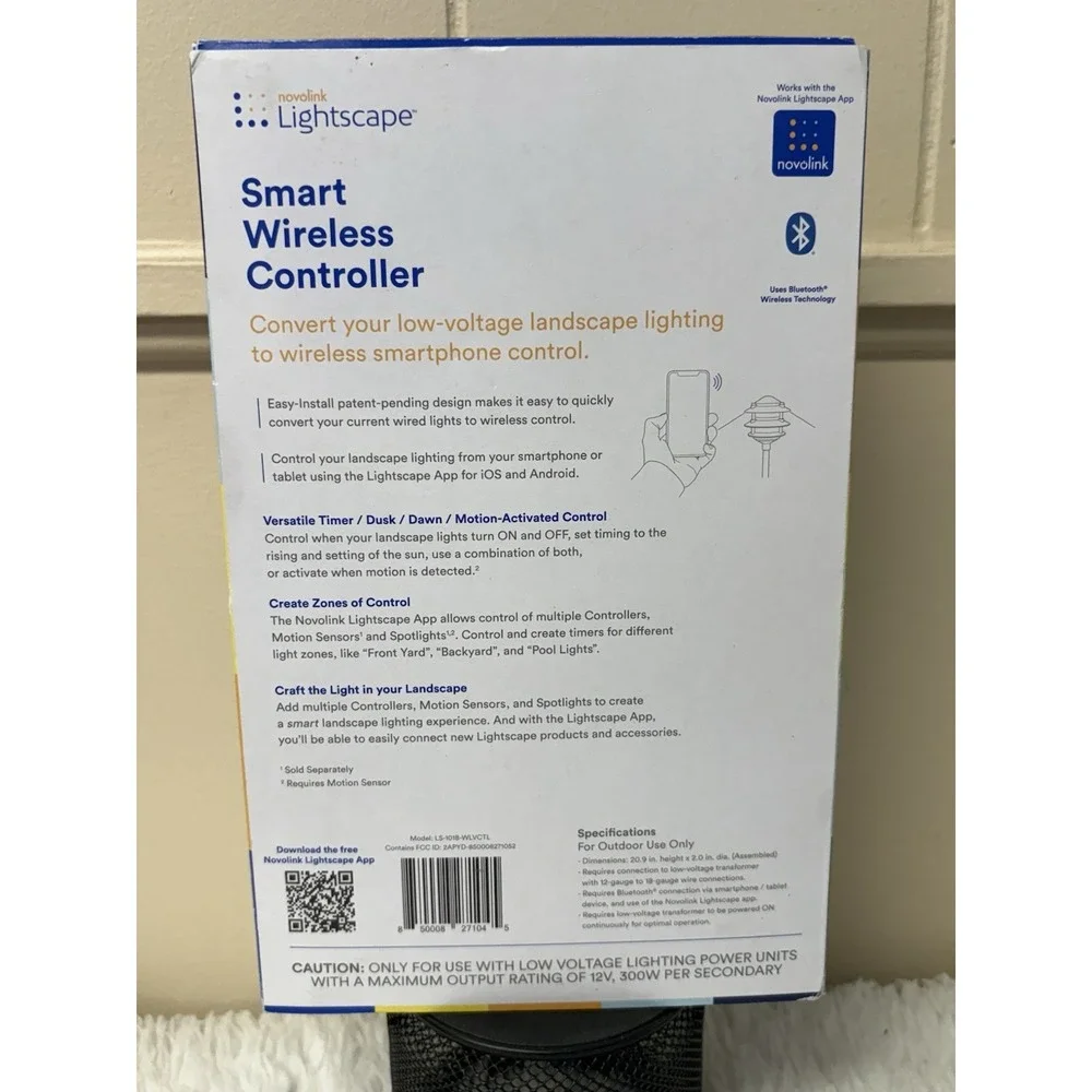 Novolink Lightscape Smart Wireless Controller Bluetooth LS-101B-WLVCTL New - Picture 2 of 3